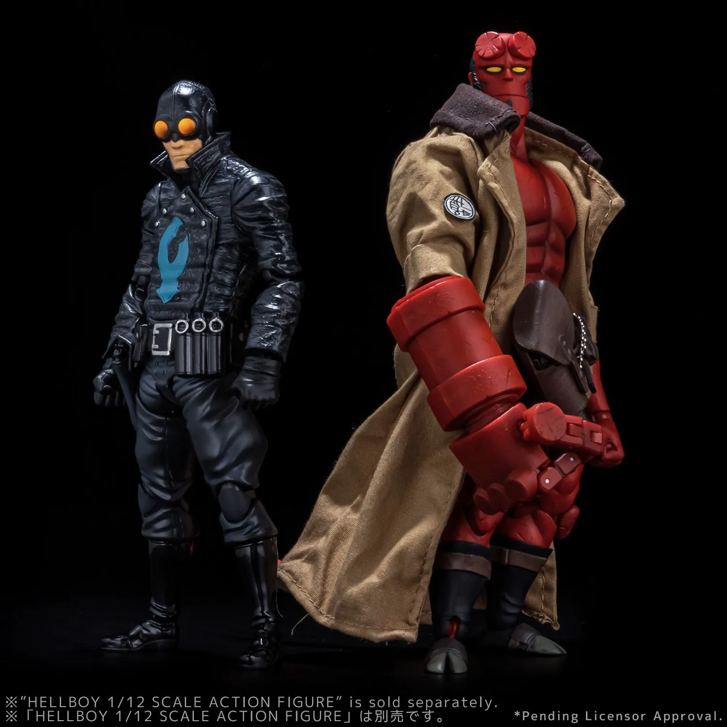 1000 Toys Hellboy 30th Anniversary Lobster Johnson (1:12 Scale)