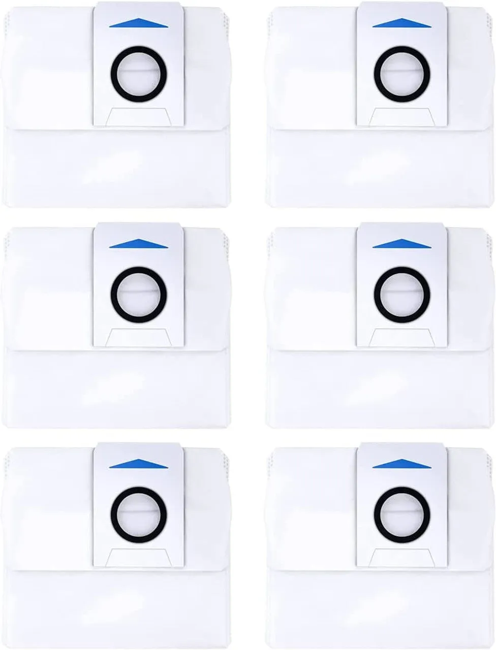 12x Auto Empty Station Dust Bags | Compatible with Ecovacs Deebot X1 Omni Series Robots