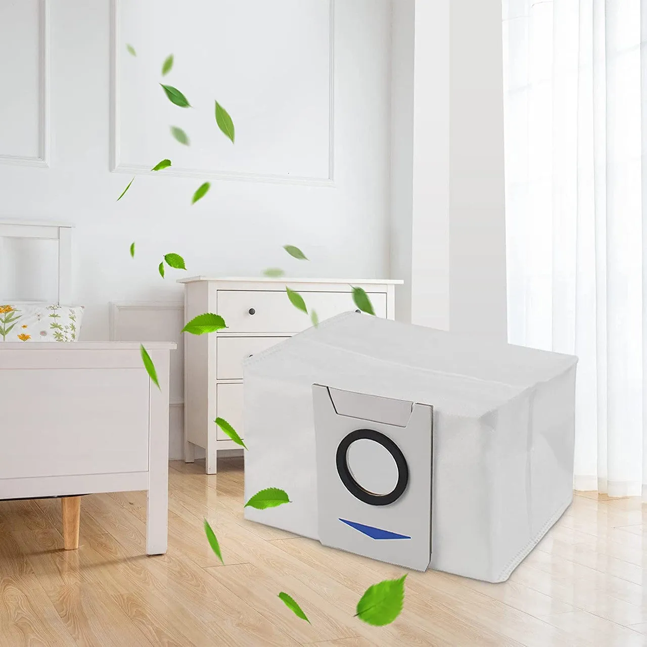 12x Auto Empty Station Dust Bags | Compatible with Ecovacs Deebot X1 Omni Series Robots