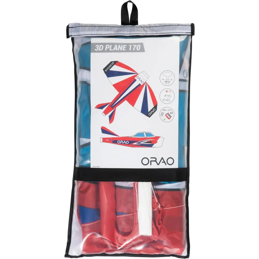 3D Plane 170 Children's Stunt Kite - Voltige Colours