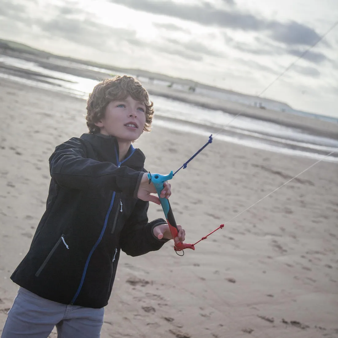 3D Plane 180 Kids' Stunt Kite - Adventure Colours