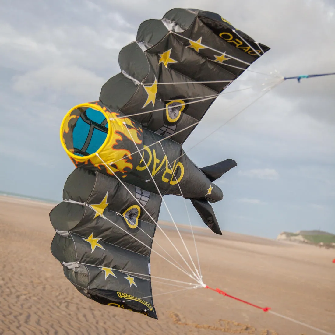 3D Plane 180 Kids' Stunt Kite - Adventure Colours