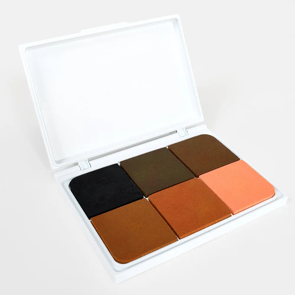 6-in-1 Skin Tones Jumbo Washable Stamp Pad
