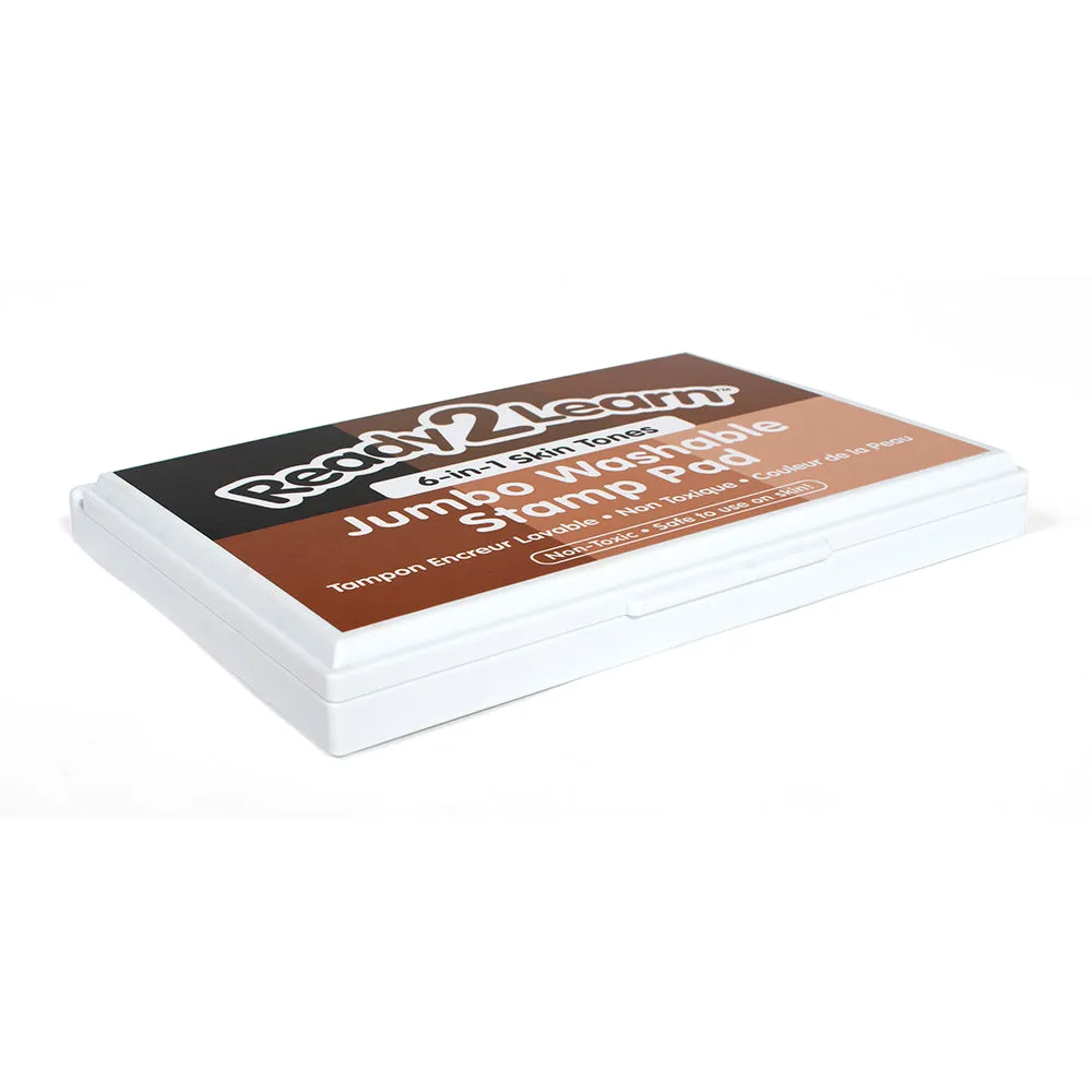 6-in-1 Skin Tones Jumbo Washable Stamp Pad