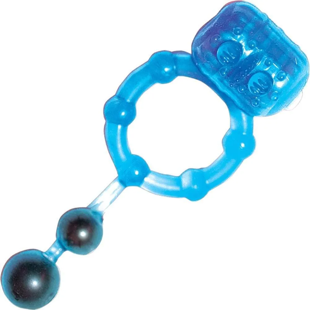 Best Of Macho Ultra Erection Keeper 9 Function Vibrating Ring with Prostate Balls