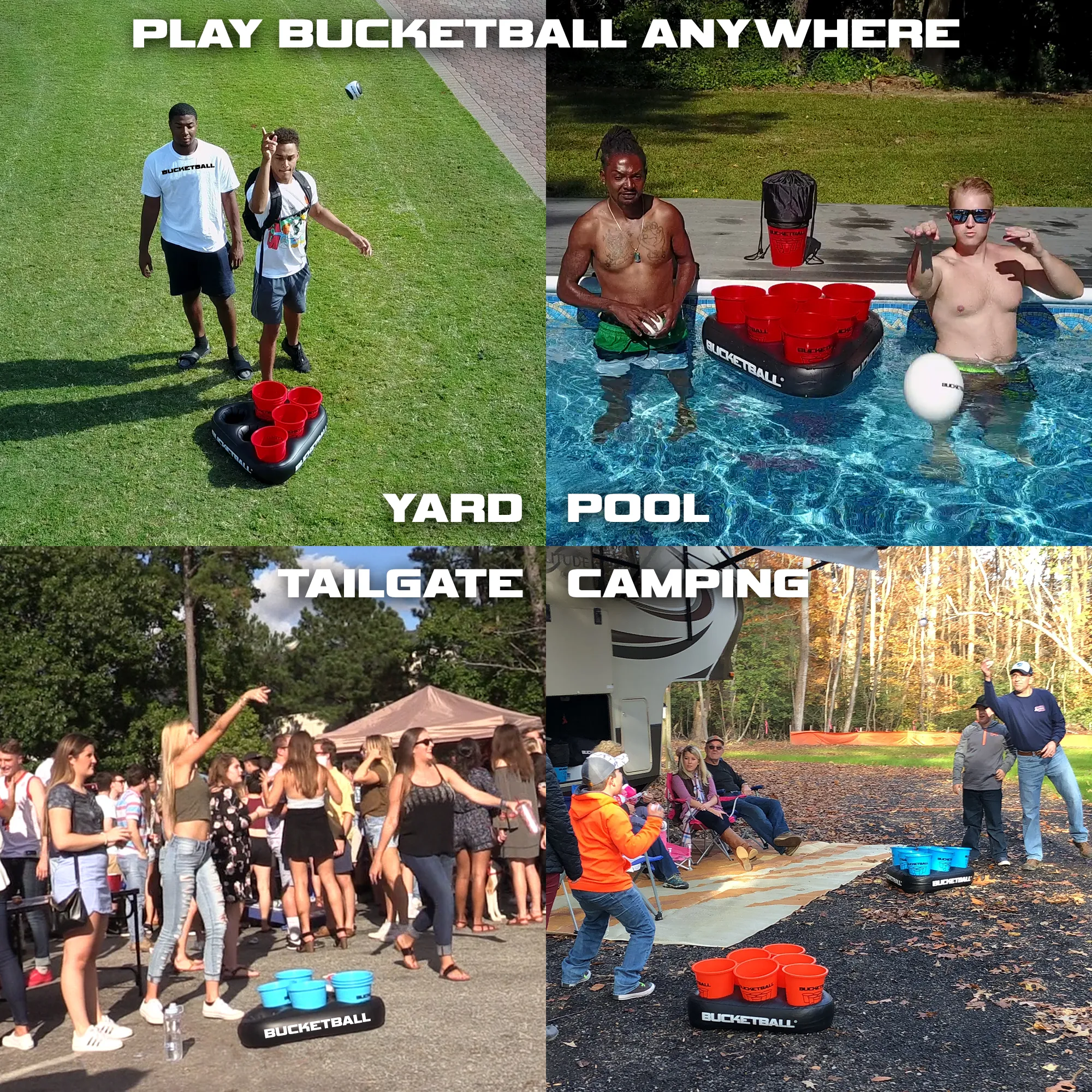 BucketBall - Team Color Edition - Party Pack (Orange/Orange)