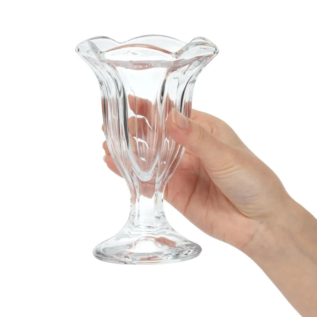 CC907 Olympia Traditional Tall Sundae Glasses 185ml (Pack of 6)