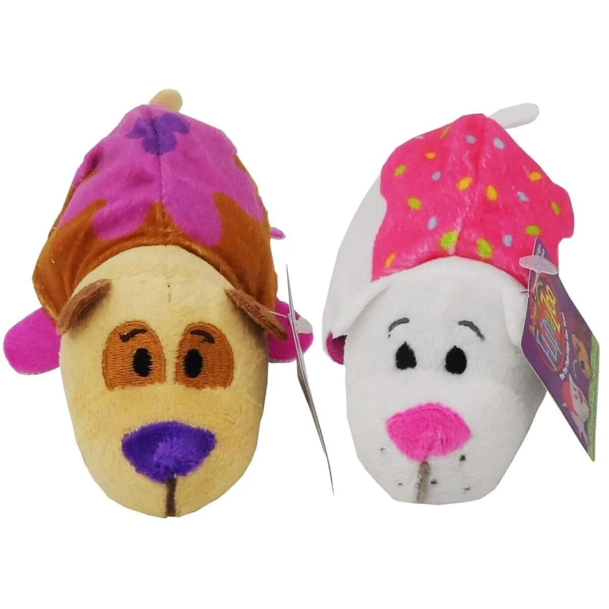 Cloud Pets - 5" Flipzee Puppy & Bunny Plush