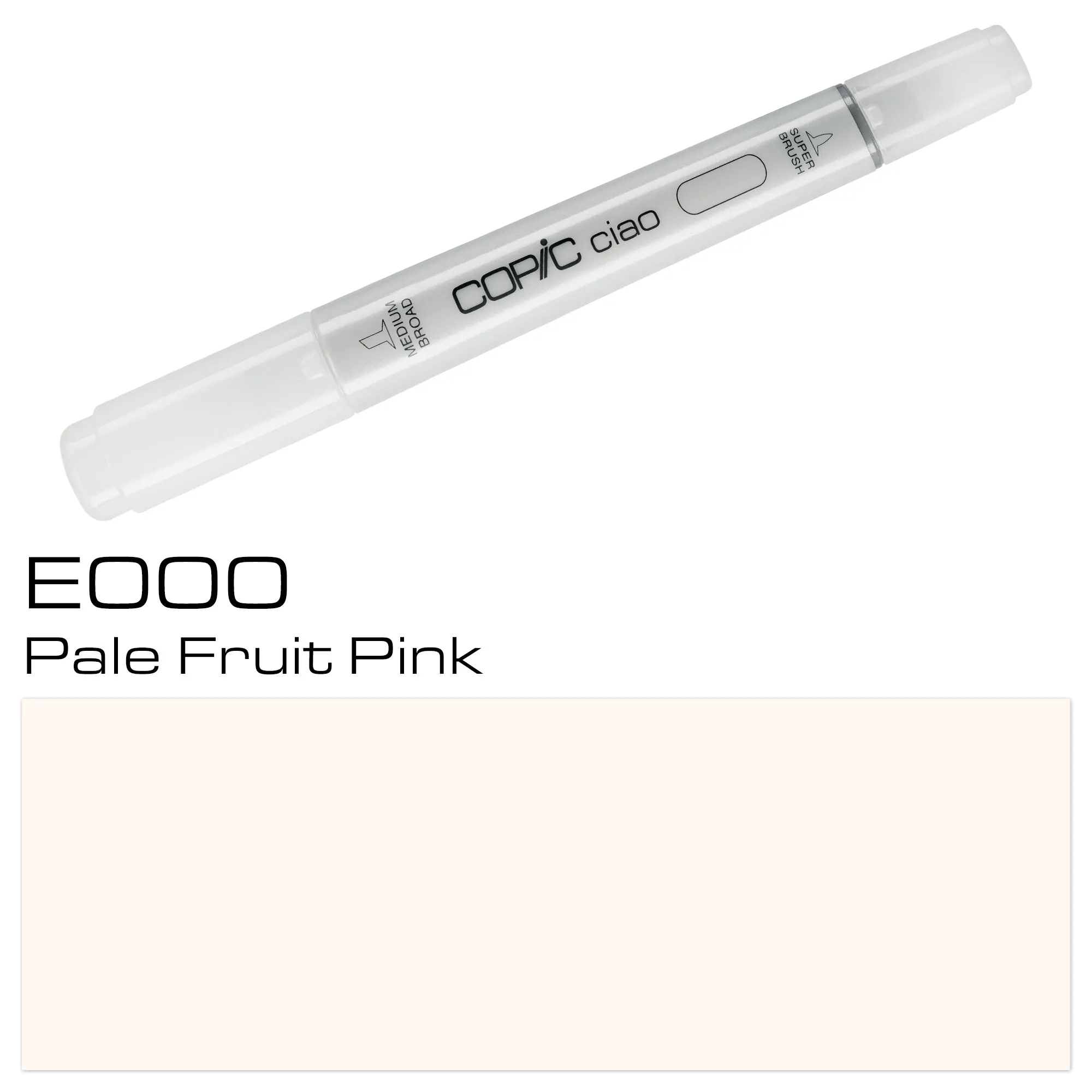 Copic Ciao Marker E000 Pale Fruit Pink