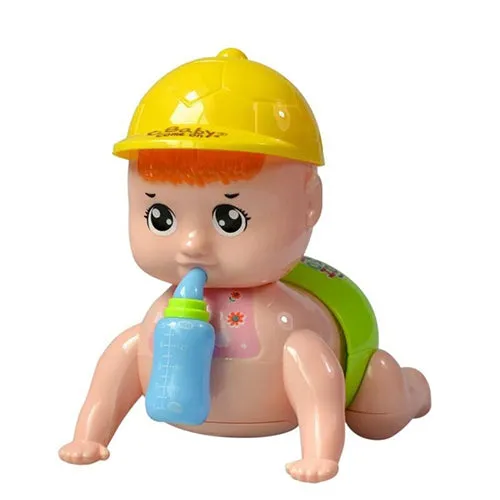 Crawling Toy with Battery-Operated Music and Light: Fun Toy for Kids on the Move