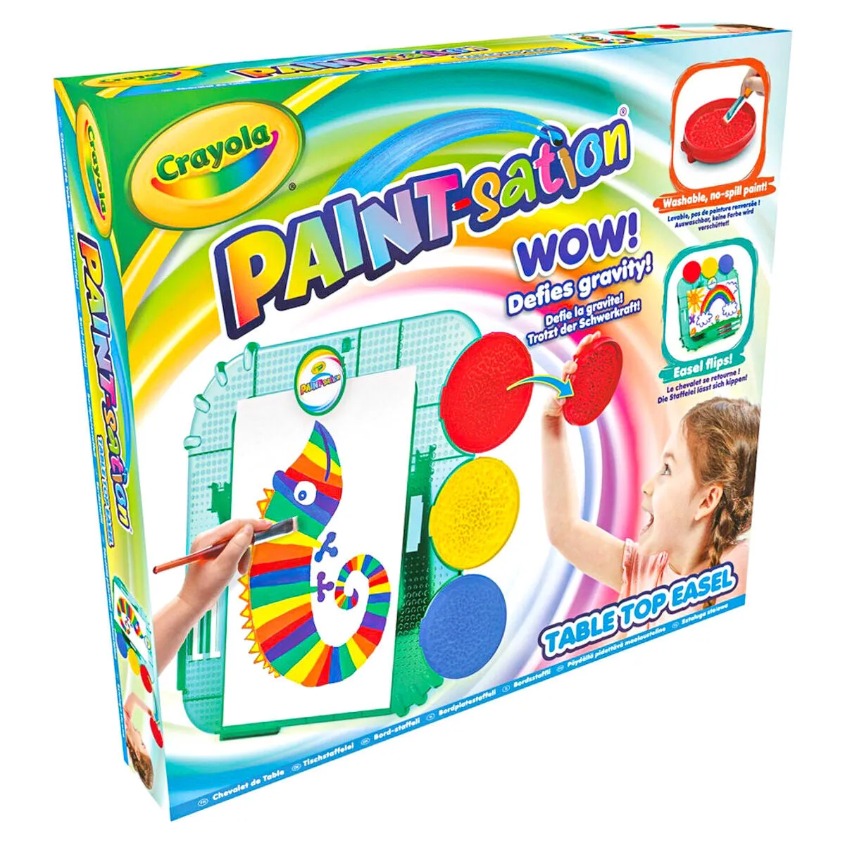 Crayola Paint-sation Table Top Easel Painting Set