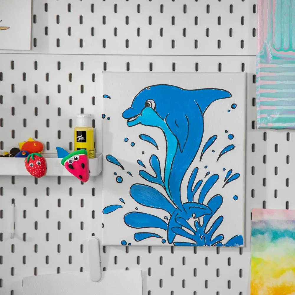Creative Kids Paint Me Set 9pc - Dolphin