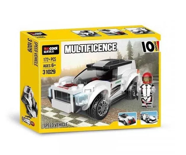 Decool Speed Vehicle Building Blocks 31029 - 172 Pieces