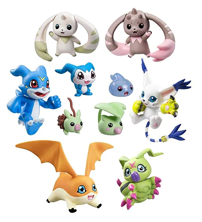 Digimon Adventures Digicolle Data: 03 Trading Figures Box Set of 8