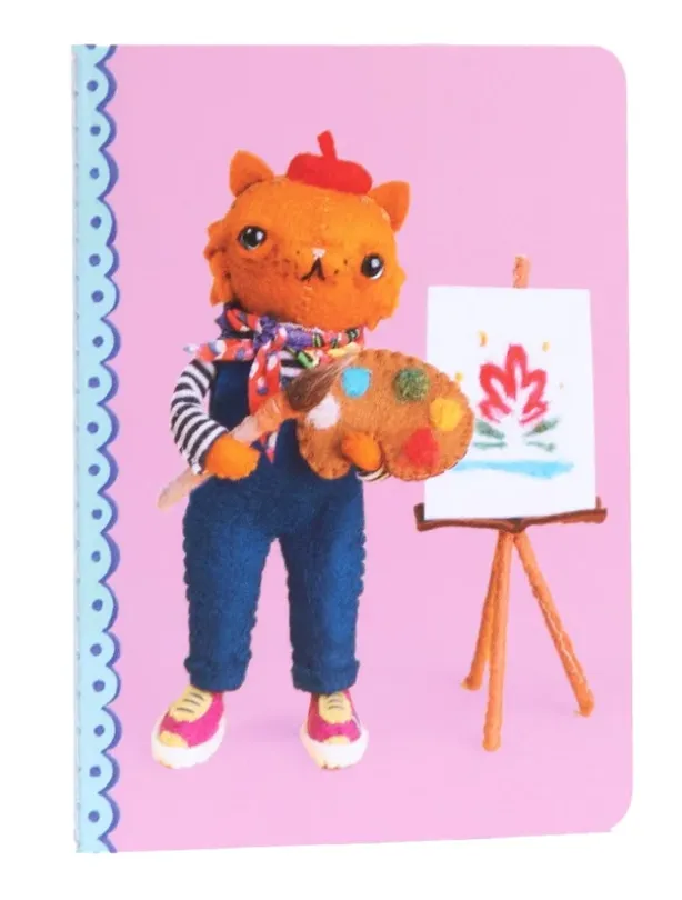 eeBoo Tiny Journal Assortment: Cat Rabbit