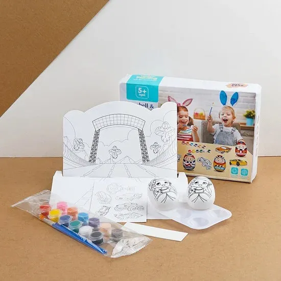 Egg Shell and Paint Crafts Gift Set