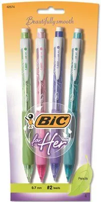 For Her Mechanical Pencil 0.7 Mm 4 Per Pack