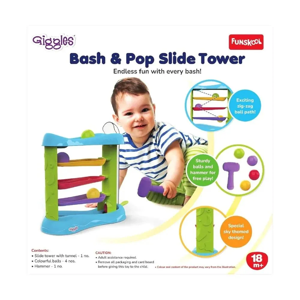 Giggles Bash & Pop Slide Tower