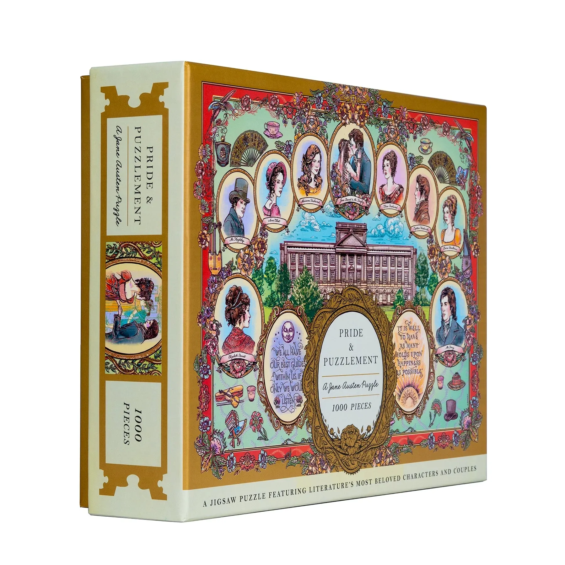 Jane Austen Jigsaw Puzzle - Pride and Puzzlement 1000 piece