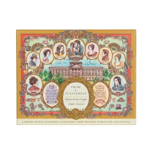 Jane Austen Jigsaw Puzzle - Pride and Puzzlement 1000 piece