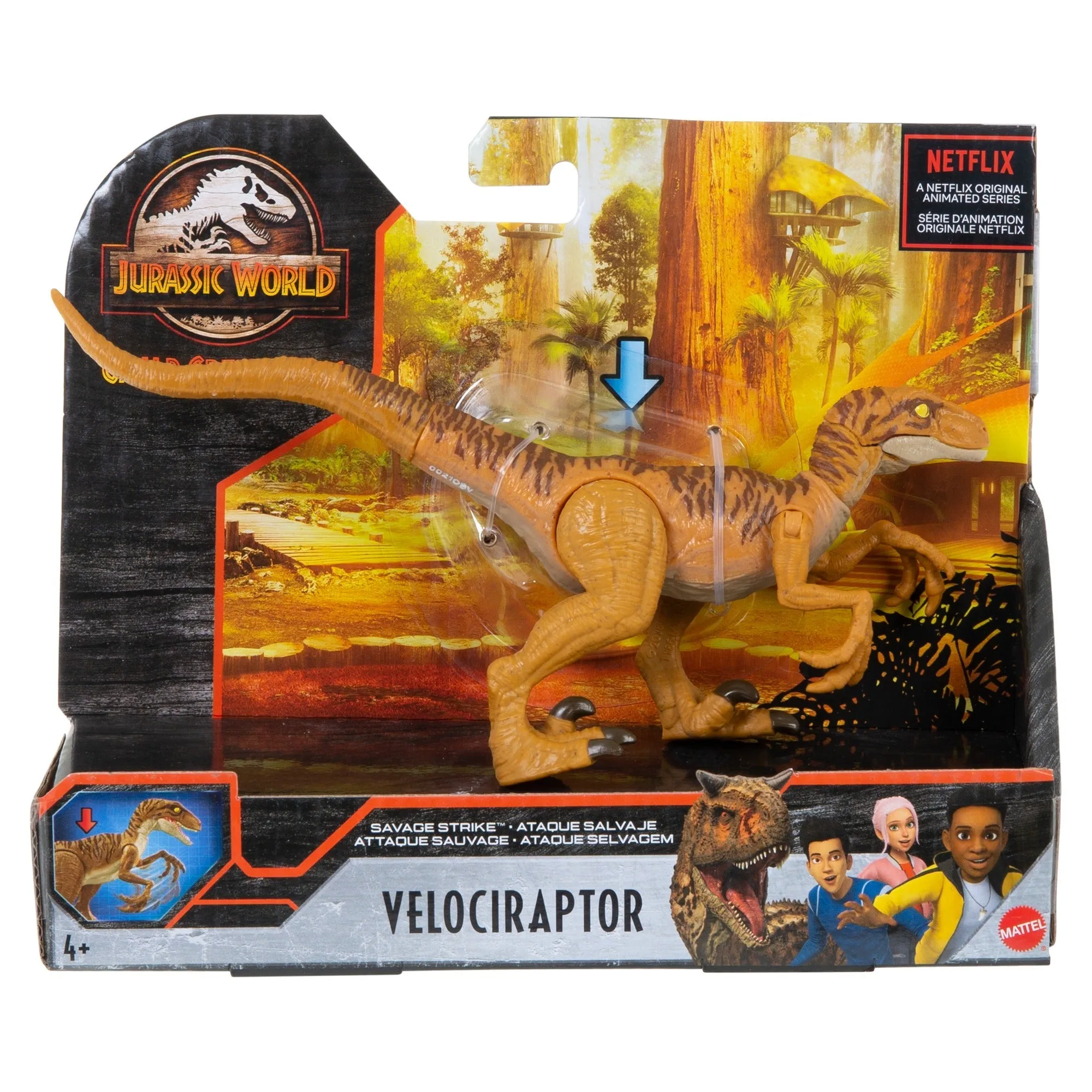 Jurassic World Savage Strike Velociraptor