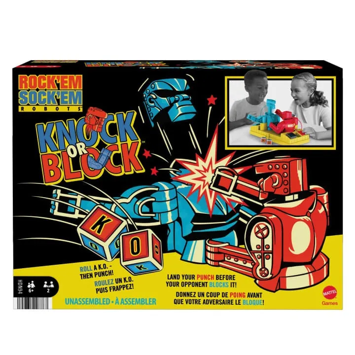 Knock or Block Robots