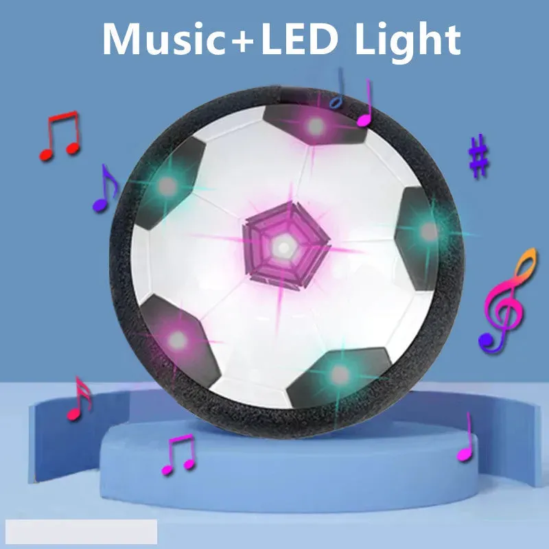 LED Light Music Hover Soccer Ball Toy for Kids Electric Floating Football Perfect for Outdoor Sports