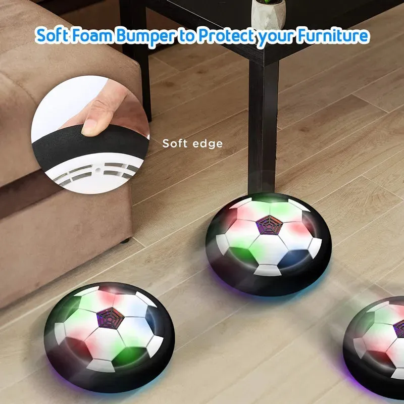 LED Light Music Hover Soccer Ball Toy for Kids Electric Floating Football Perfect for Outdoor Sports