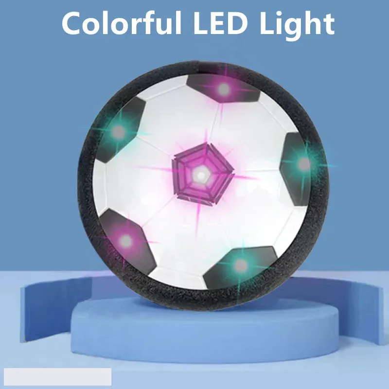 LED Light Music Hover Soccer Ball Toy for Kids Electric Floating Football Perfect for Outdoor Sports