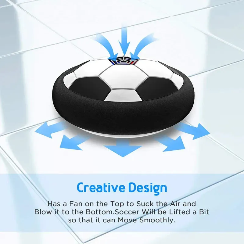 LED Light Music Hover Soccer Ball Toy for Kids Electric Floating Football Perfect for Outdoor Sports