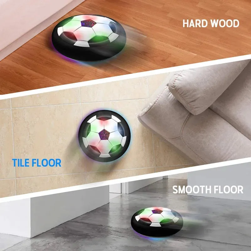 LED Light Music Hover Soccer Ball Toy for Kids Electric Floating Football Perfect for Outdoor Sports