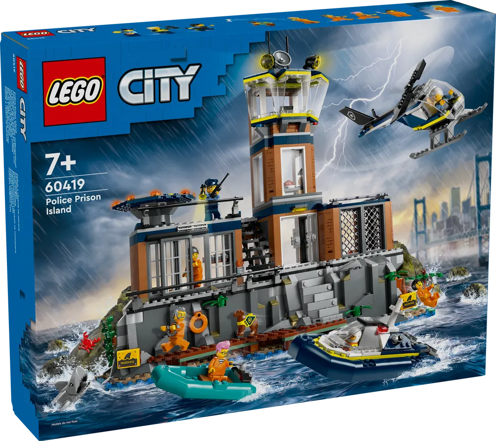 LEGO CITY Police Prison Island 60419