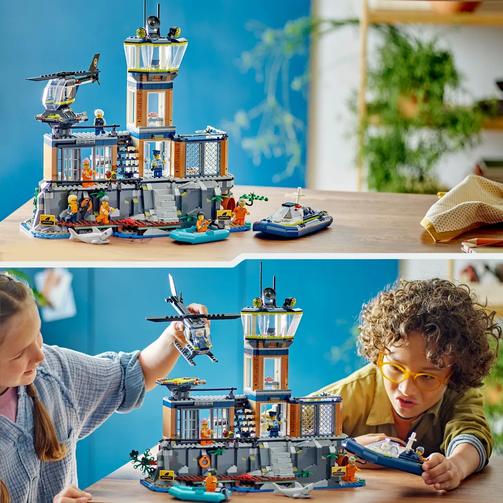 LEGO CITY Police Prison Island 60419