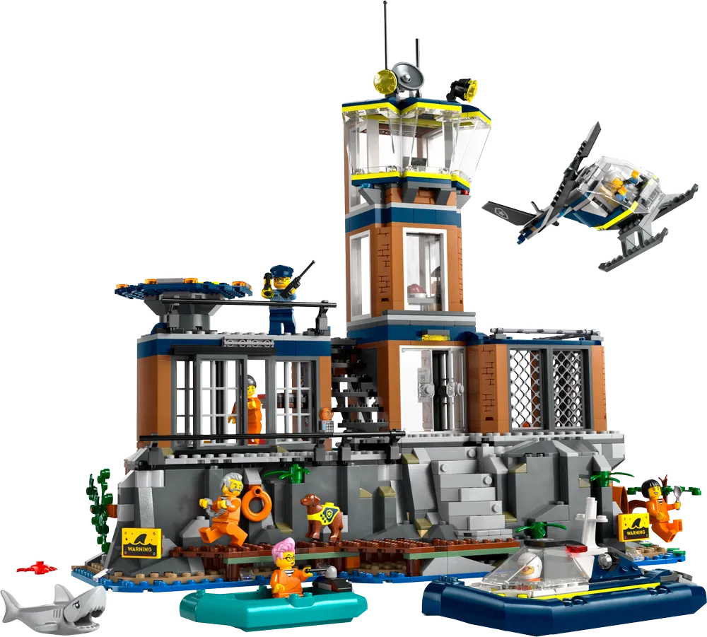 LEGO CITY Police Prison Island 60419