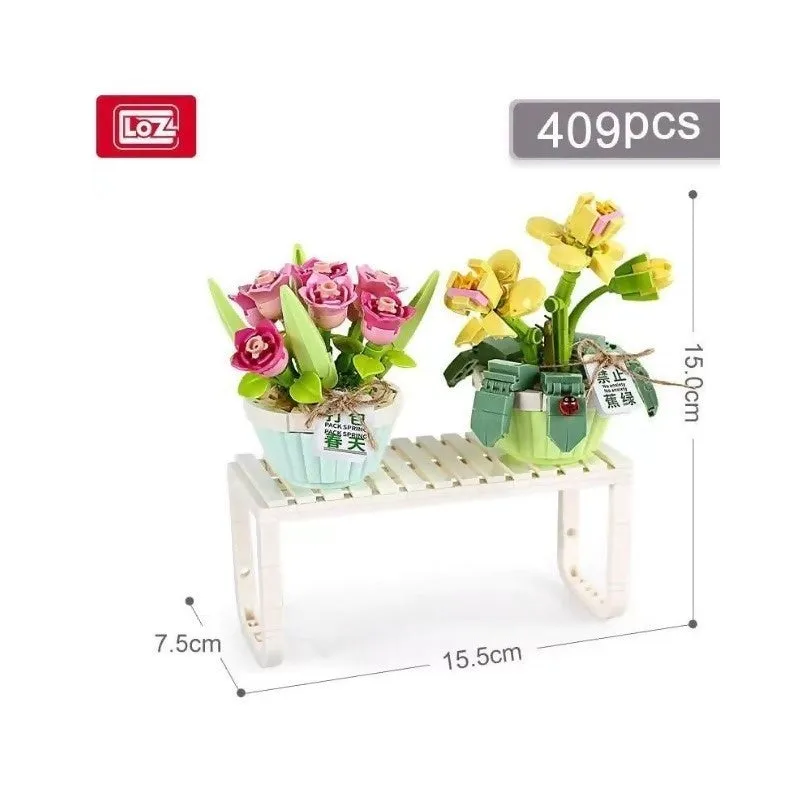 Loz Blocks Tulip & Orchid 1673