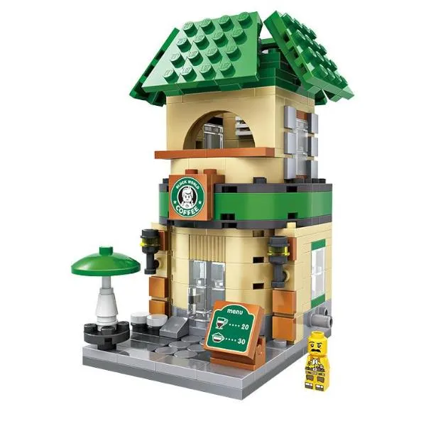 LOZ Mini Block Kit - Coffee Shop