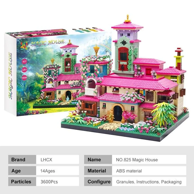 Magic Castle Building Blocks Set