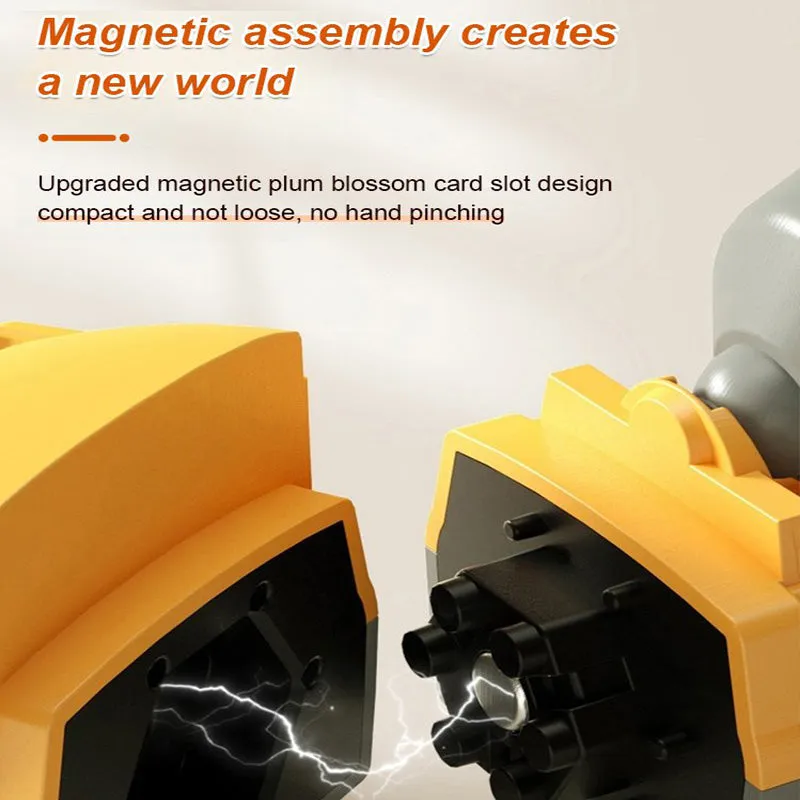 Magnetische Transformeerbare Bouwauto Montagespeelgoed