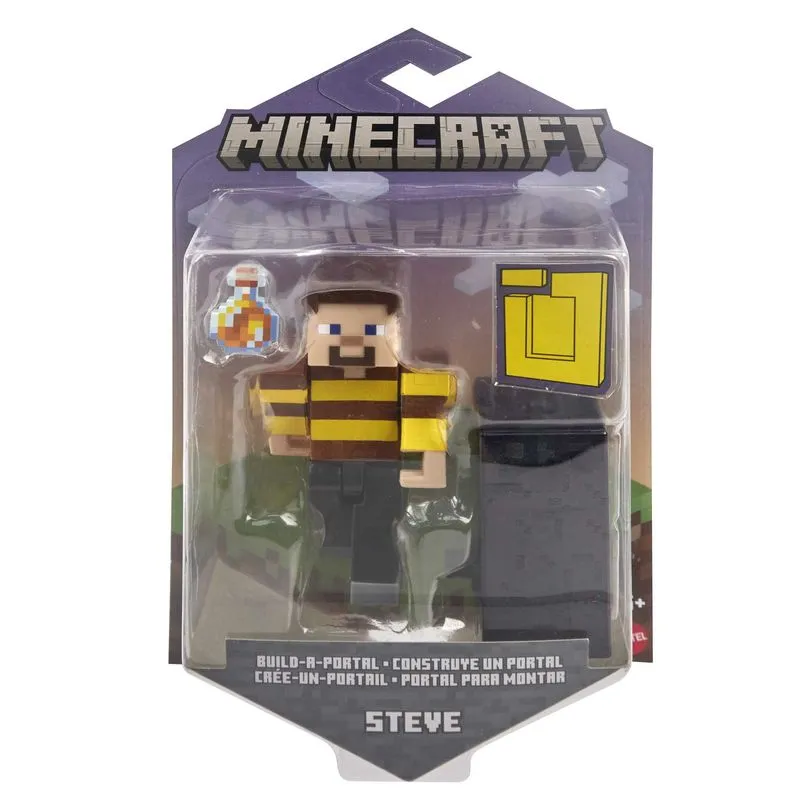 Minecraft Craft-A-Block Figure Build-A-Portal Steve