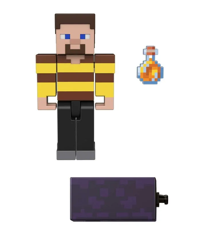 Minecraft Craft-A-Block Figure Build-A-Portal Steve
