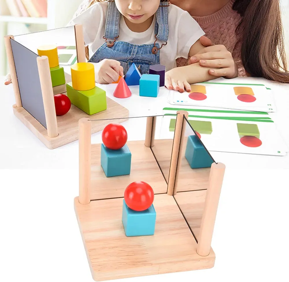 Mirror Shape Building Block - Educational Critical Thinkinig Toy