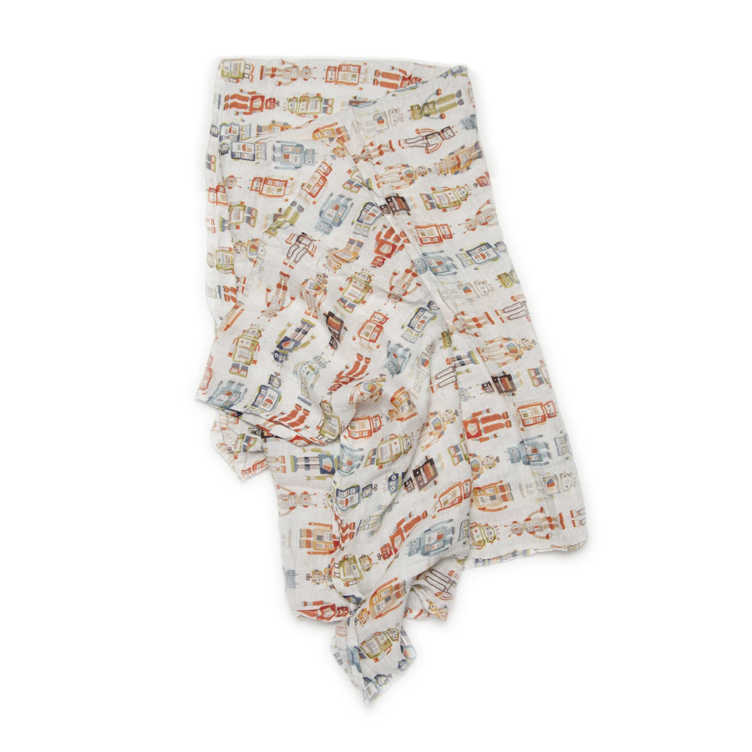 Muslin Swaddle - Robots