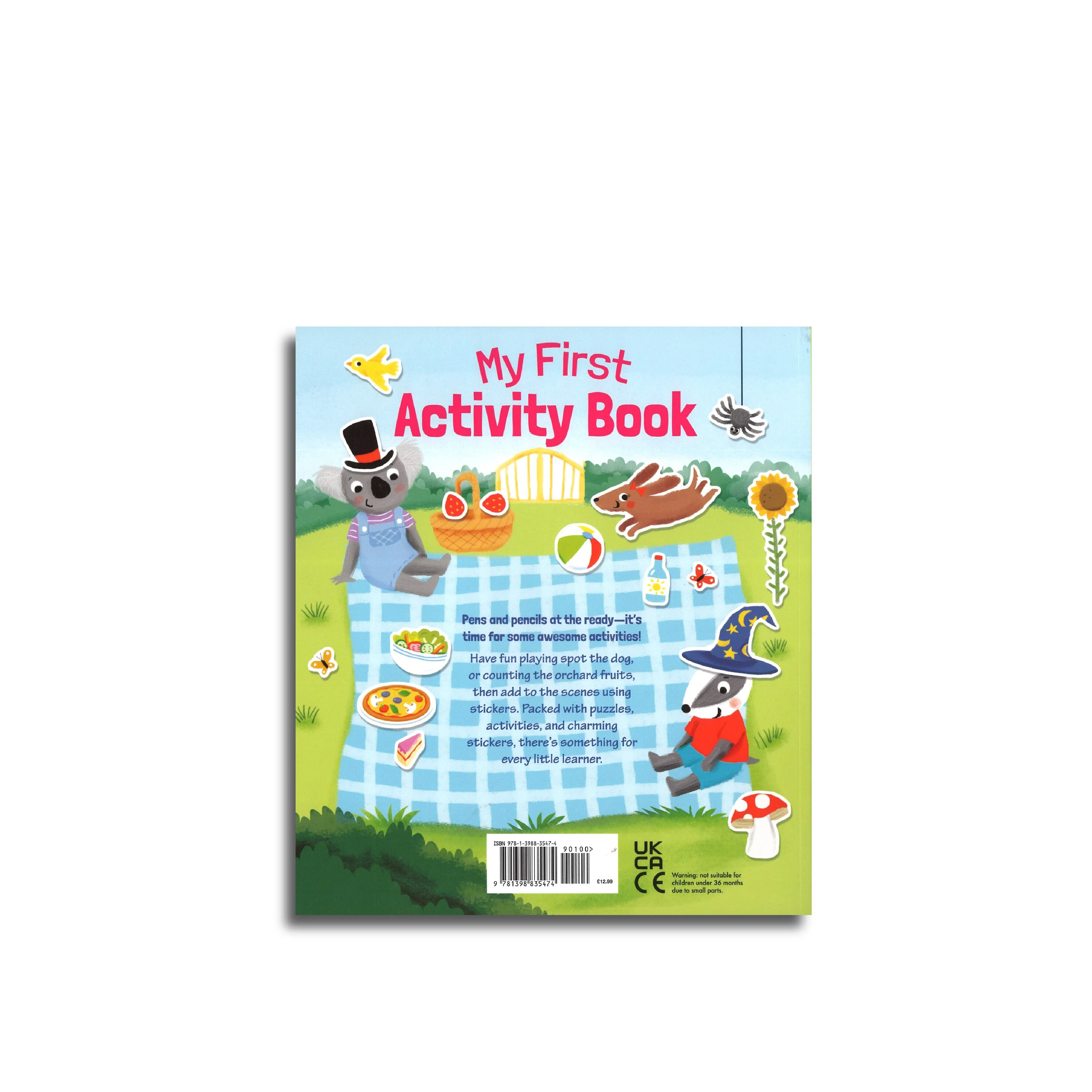 My First Activity Book : Mazes, Spot the Difference, and More! - Over 120 Stickers