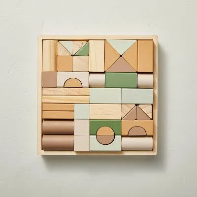 Open Box - Toy Building Blocks Set - 43pc - Hearth & Hand with Magnolia