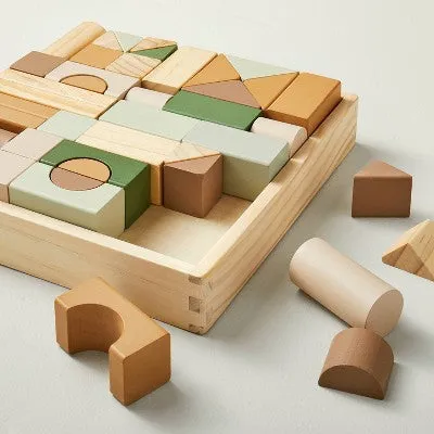 Open Box - Toy Building Blocks Set - 43pc - Hearth & Hand with Magnolia