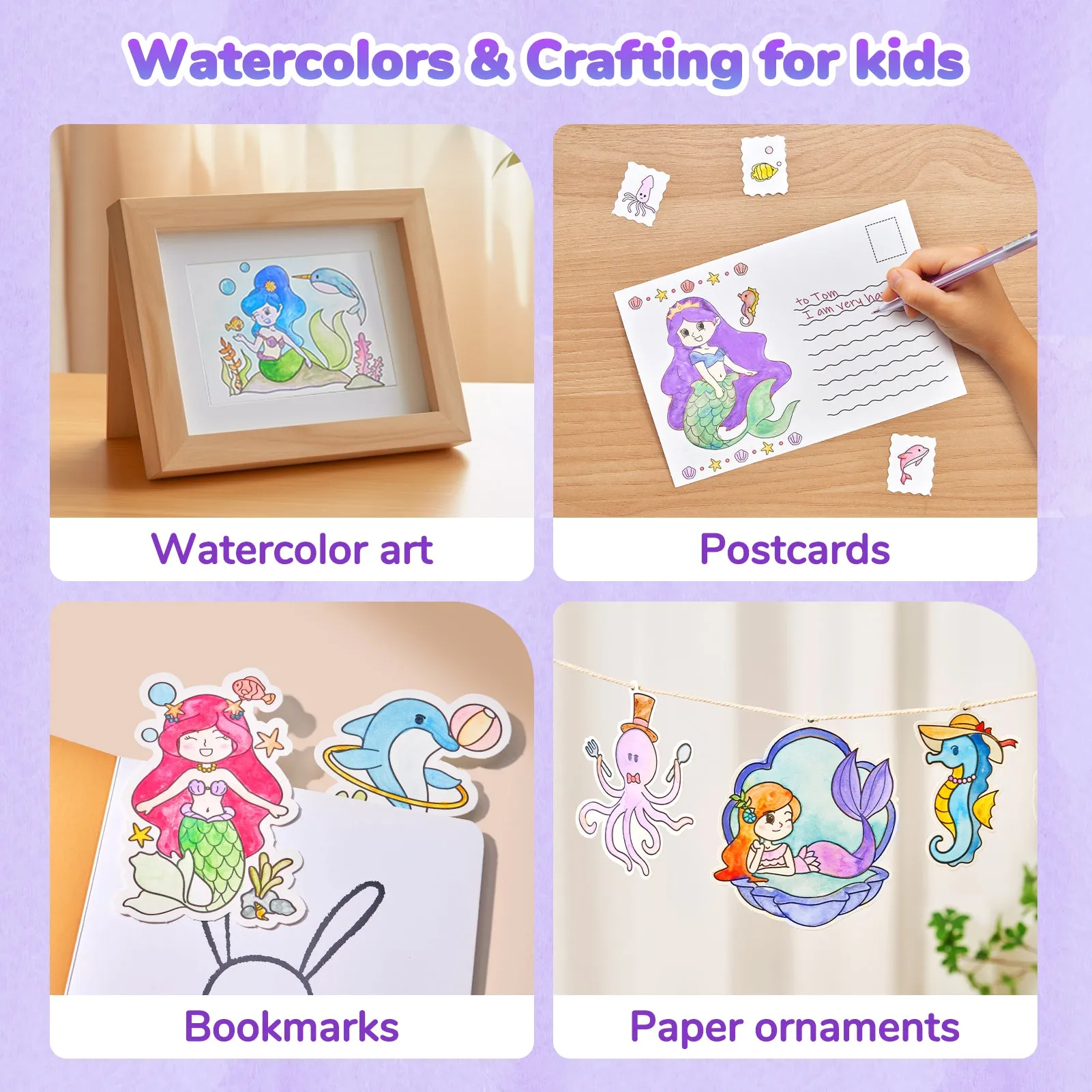 Paint with Water Coloring Books