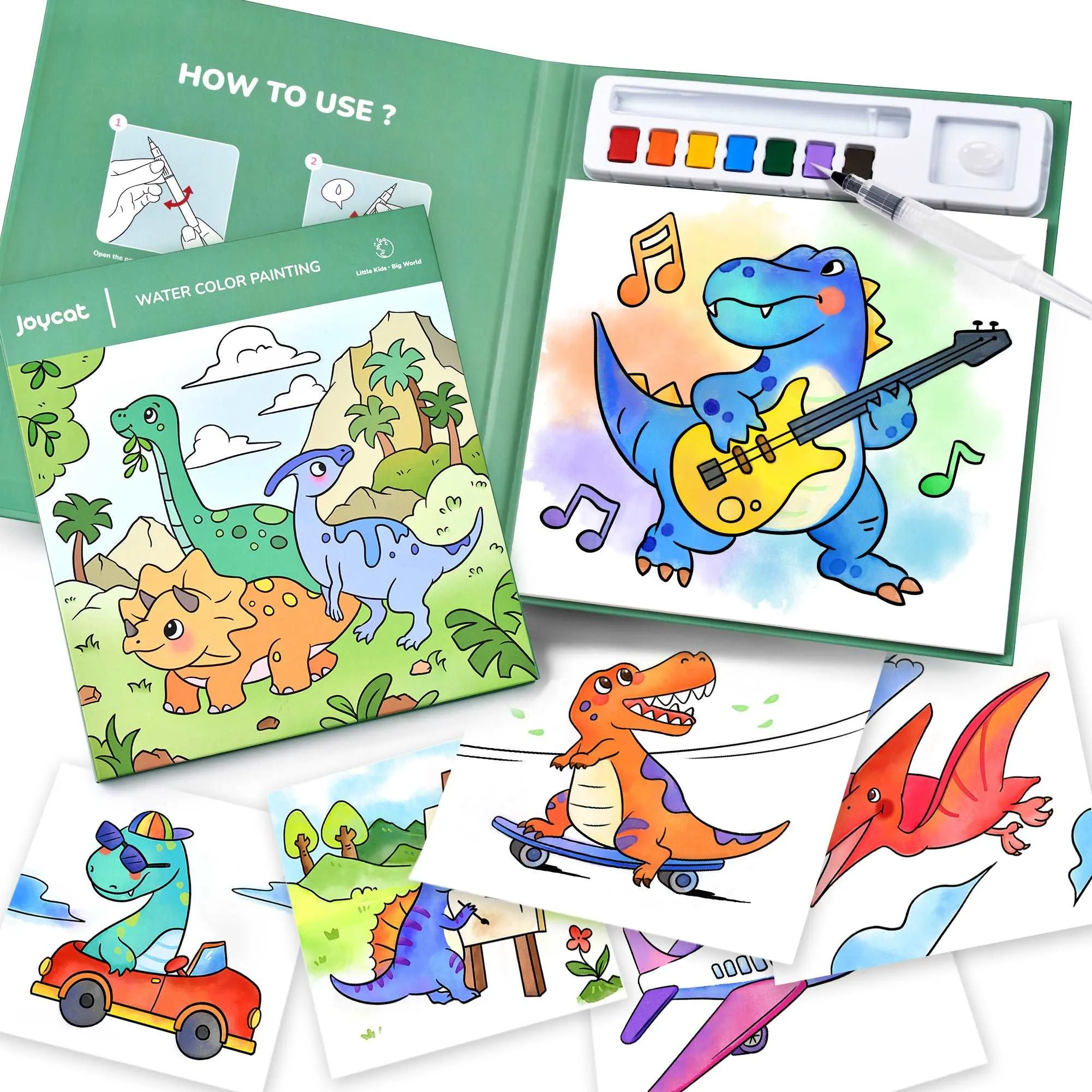 Paint with Water Coloring Books