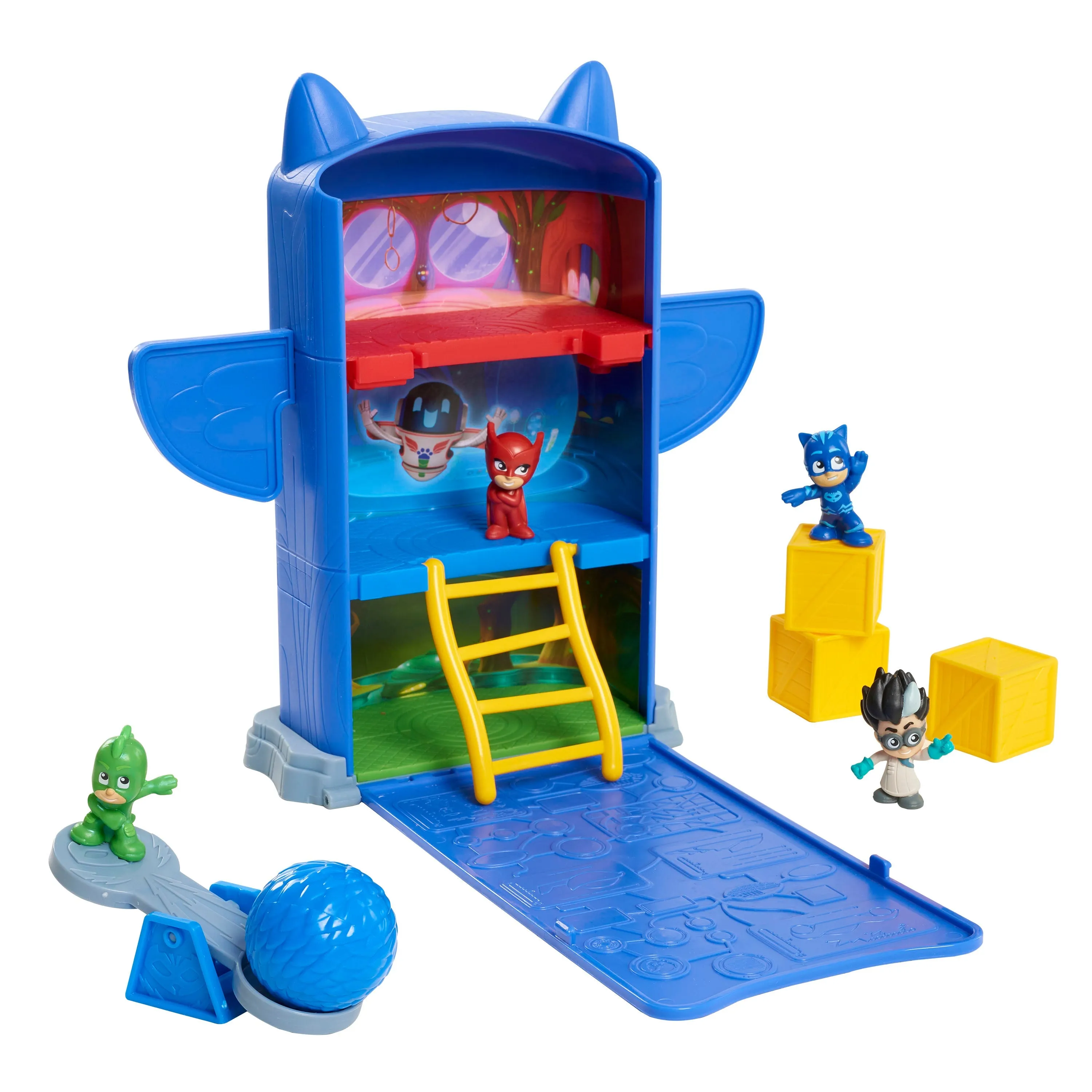 Pj Masks Night Time Micros Fold N' Go Hq