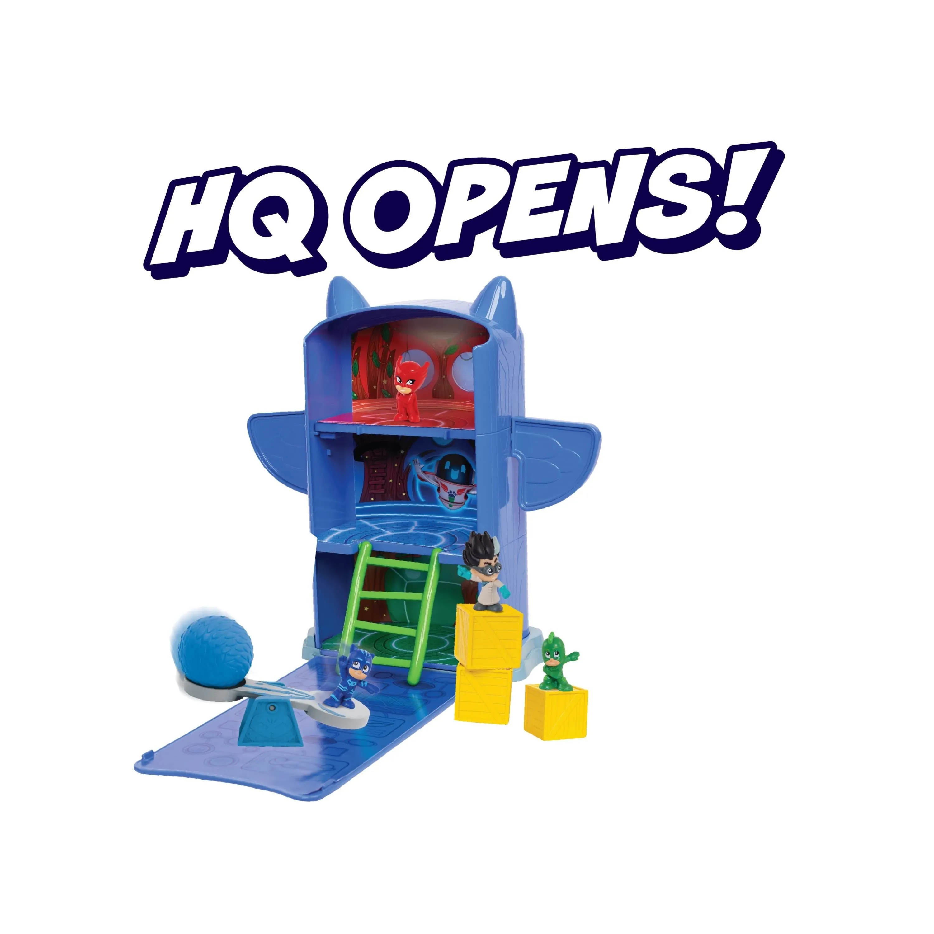 Pj Masks Night Time Micros Fold N' Go Hq