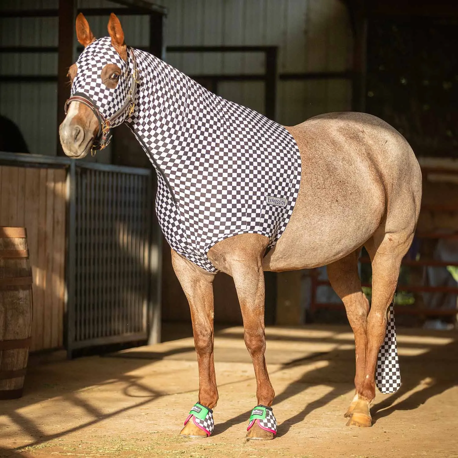 PRE-SALE! Jeffers Expression Lycra Hood, Skater Cowgirl